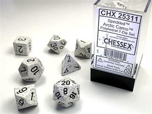SPECKLED® POLYHEDRAL ARCTIC CAMO™ 7-DIE SET