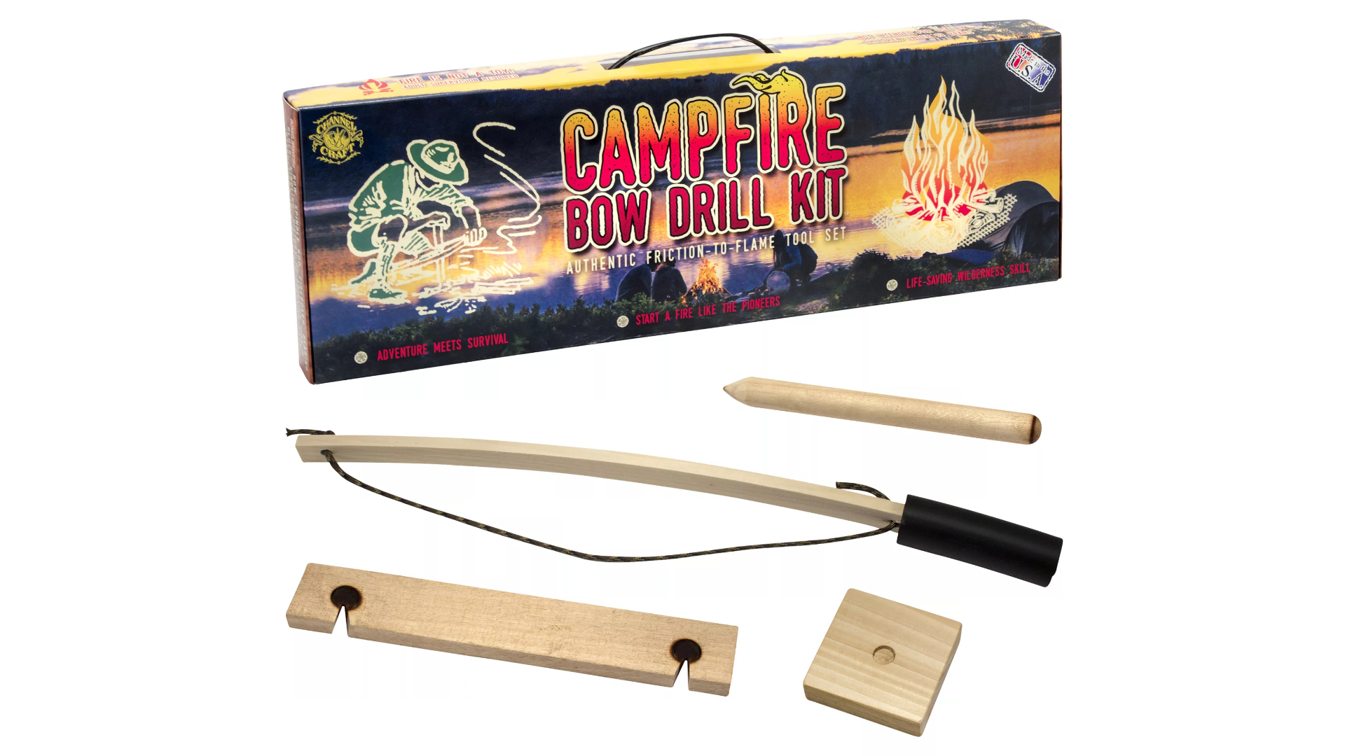 Campfire Bow Drill