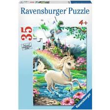Unicorn Castle - 35 Piece puzzle