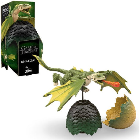 Game Of Thrones RHAEGAL Dragon Egg by MEGA Construx