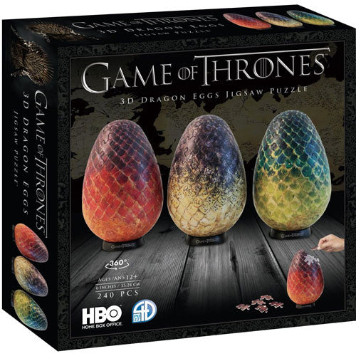 Game of Thrones 3-D Egg Puzzle