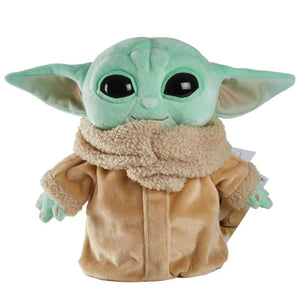 Star Wars Plush Toy, Grogu Soft Doll From the Mandalorian, 8-In Figure
