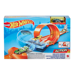 Hot Wheels Loop Stunt Champion Track Set For Kids 4 Years Old & Older –  Theo's Toys