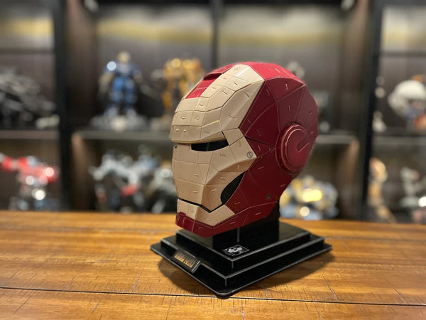 Iron Man Helmet Paper Model Kit