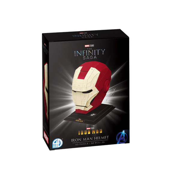 Iron Man Helmet Paper Model Kit