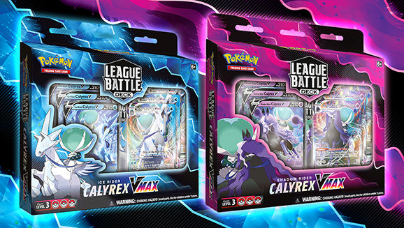 Pokémon TCG: League Battle Deck—Ice Rider Calyrex VMAX Shadow Rider Calyrex VMAX