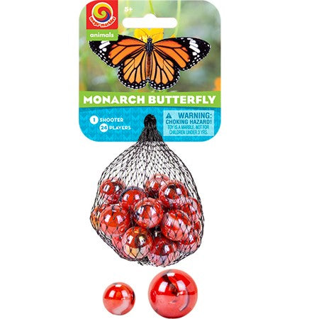 Monarch Butterfly Marbles