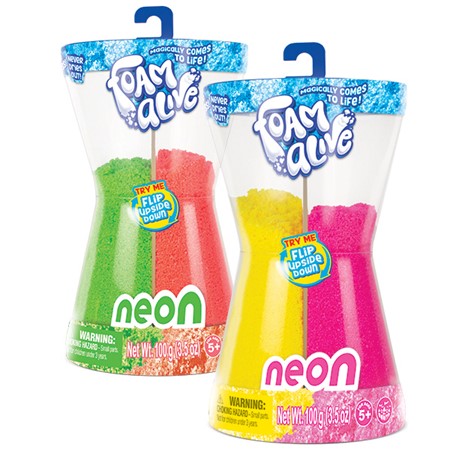 Foam Alive Neon Hourglass 100g