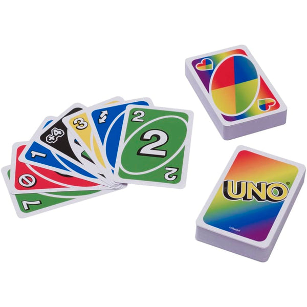 UNO Play With Pride Card Game For 7 Years Olds & Up