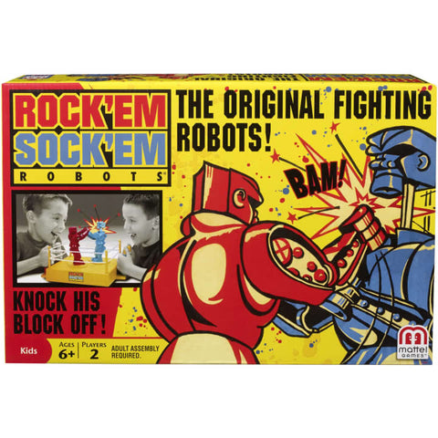 Rock'Em Sock'Em Robots Boxing Game For 2 Players