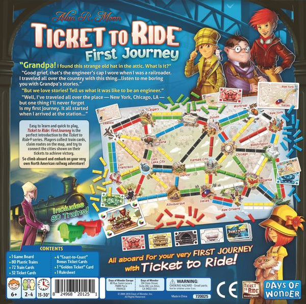 Ticket To Ride; First Journey