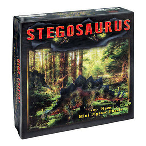 Mini Stegosaurus 100 piece puzzle