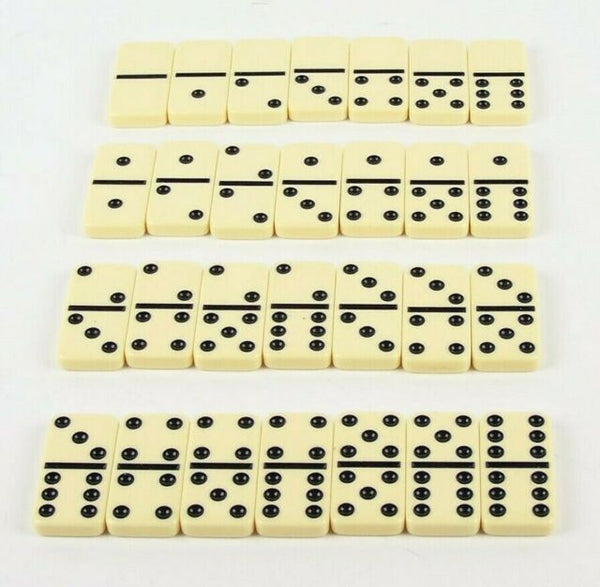 Dominoes Double-Six In Tin