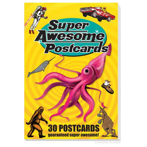 Super Awesome Postcards Book