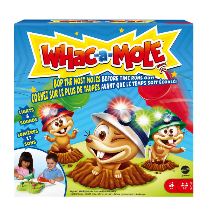 Whac-A-Mole Kids Arcade Game With Mallets & Lights & Sounds