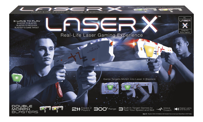 Laser X Double Morph Blasters