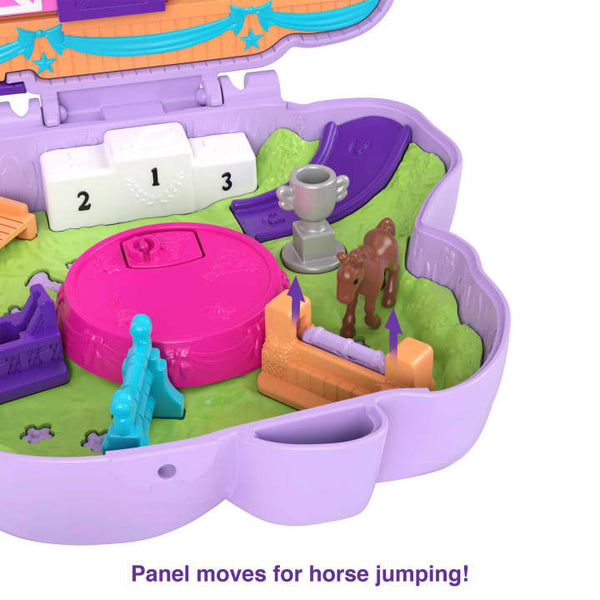 Polly Pocket Jumpin' Style Pony Compact