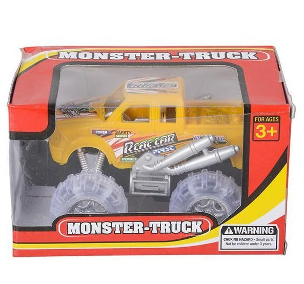 6" Monster Truck LED Light Up Friction Powered