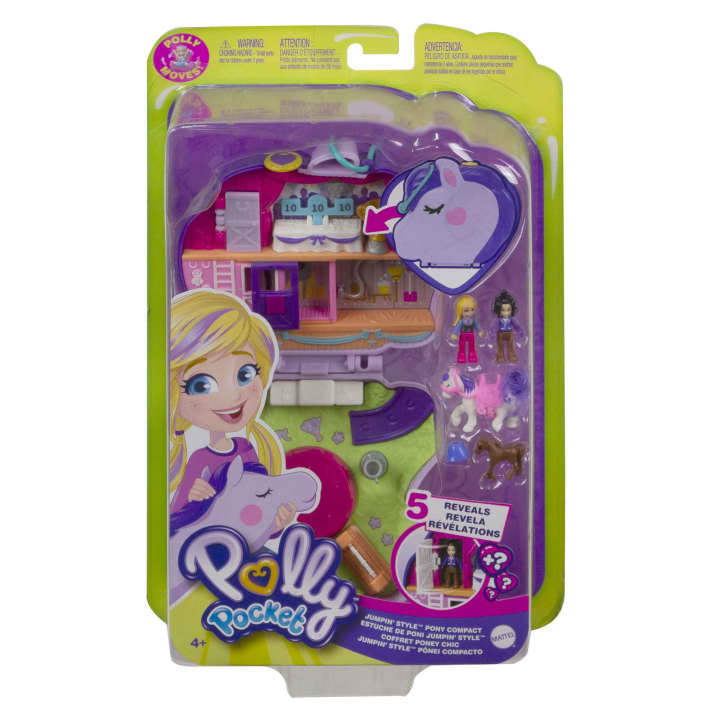 Polly Pocket Jumpin' Style Pony Compact