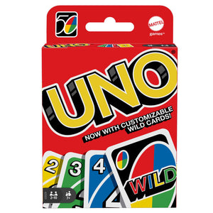 UNO Color & Number Matching Card Game For 2-10 Players Ages 7Y+